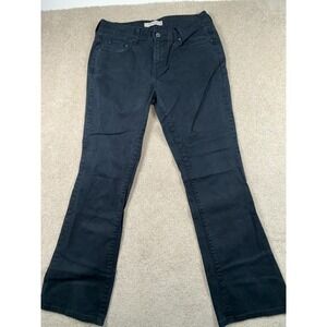 Levi's 515 Boot Cut Jeans Mens 8 Medium Navy‎ Denim Cotton Stretch Everyday Wear
